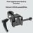 LB16 Aluminum Alloy Camera Clamp V-Lock Mount Quick Release Adapter for V-Port Battery Plate - Black - 3