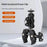 Z057 Aluminum Alloy Crab Clamp Magic Arm 360 Degree Rotating Super Clamp Photography Equipment - Black - 5