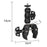 Z057 Aluminum Alloy Crab Clamp Magic Arm 360 Degree Rotating Super Clamp Photography Equipment - Black - 7