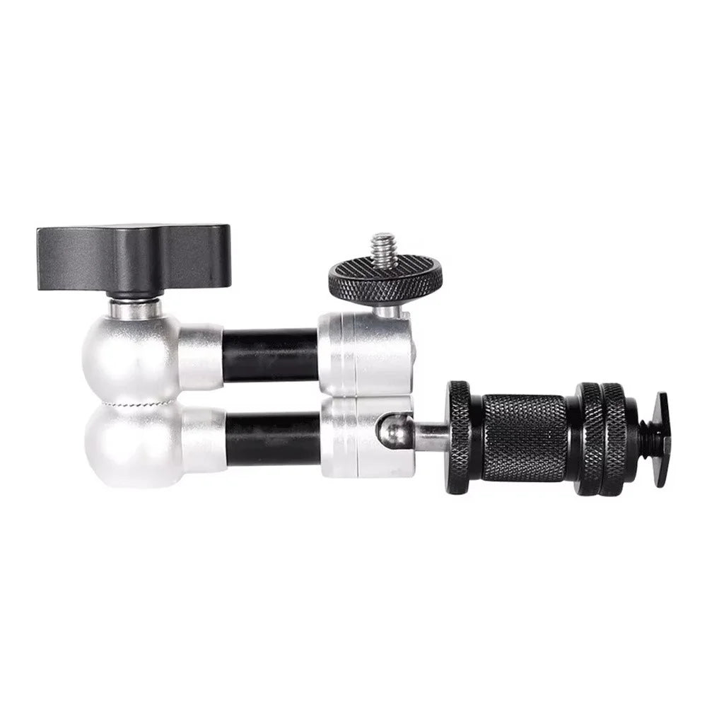 G147 7 Inch Magic Arm for DSLR Camera LCD Monitor LED Light Dual Ball Head Mount 360 Degree Multi-Angle Bracket - 6