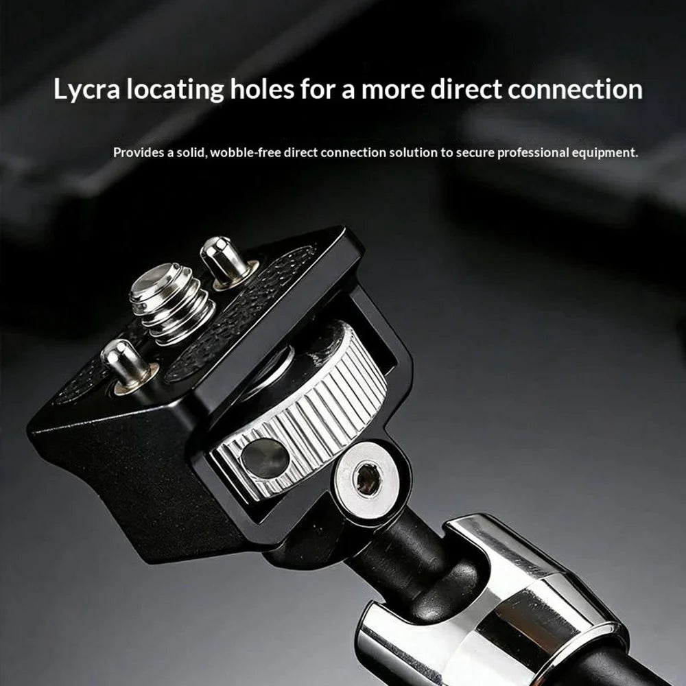 X059 11 Inch Magic Arm Camera Monitor Mount Articulating Arm Holder DSLR Camera Accessories - Black - 5