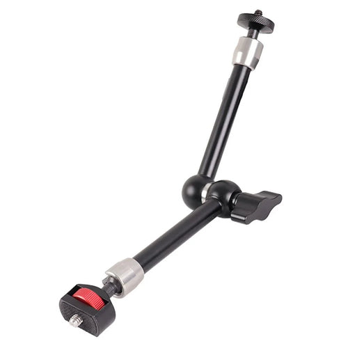 C119 11 Inch Camera Monitor Mount Phone Microphone Stand Magic Arm Articulating Arm for Tripod Live Streaming Accessories - 1