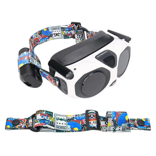 912746-11 Adjustable Head Strap for Antigravity A1 Vision VR Headset Magic Tape Elastic Band Pattern Printed Headstrap - 1