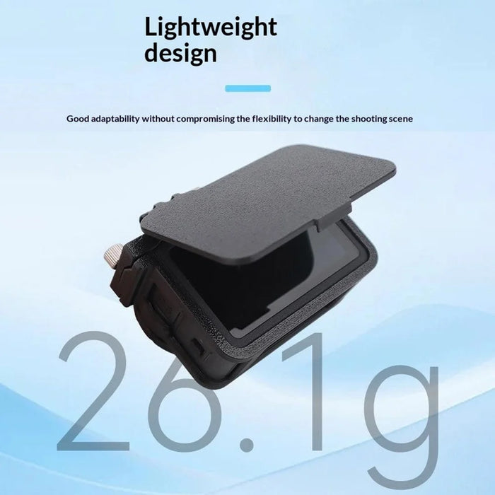 915609-11 Extension Frame Sunshade Camera Protective Case for DJI Osmo Action 6 Anti-Scratch Cover Protector with Lens Cap - 6