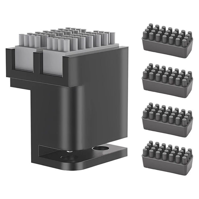 PRN260001 For Bambu Lab P1P  /  P1S  /  X1  /  X1C  /  X1E 3D Printer Metal Nozzle Bilateral Lightweight Cleaning Brush Kit - 1