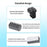 PRN260001 For Bambu Lab P1P  /  P1S  /  X1  /  X1C  /  X1E 3D Printer Metal Nozzle Bilateral Lightweight Cleaning Brush Kit - 7