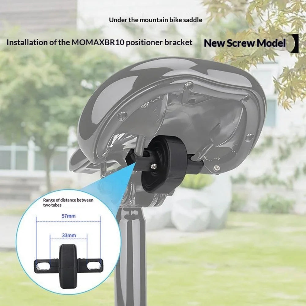 915799 For Momax BR10 Tracker Bracket Mount Protective Case 3D Printed Anti-theft GPS Smart Tracker Holder for Mountain Bike - 2