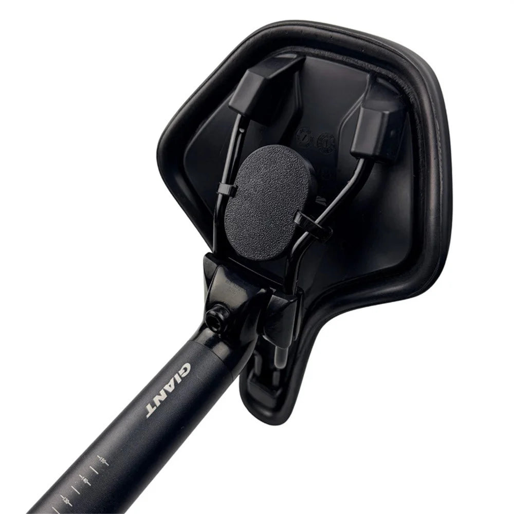 915808 For Xiaomi Tag Protective Case Bike Saddle Seat Mount Anti-Theft Tracker Holder - Black - 2