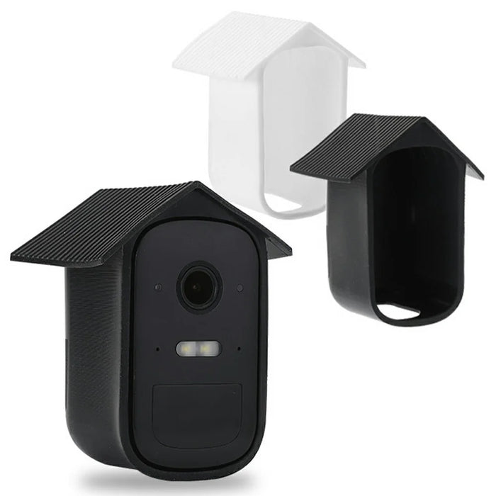 Silicone Protective Case for Eufy Security eufyCam 2C Weatherproof Shockproof Anti-Dust Smart Security Camera Protective Cover - Black - 2