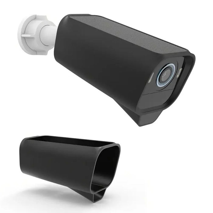 For EufyCam S3 Pro Silicone Case Security Camera Weatherproof Outdoor Protective Cover - Black - 2