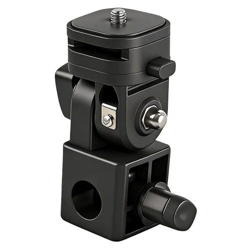 Y079 180 Degree Rotating Light Stand Adapter Bracket 1 / 4 Screw Cold Shoe Quick Release Mount for Camera Phone Fill Light - 1