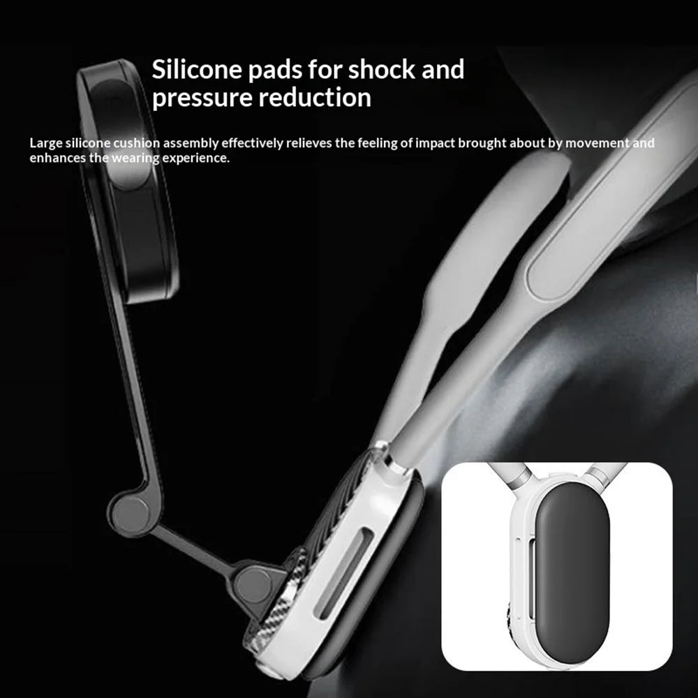 FUNSNAP SCS-NH001 Magnetic Phone Neck Mount Anti-shake Hands-free Neck Hanging Phone Holder Bracket - Mobile Phone Neck Strap Holder SCS/NH001 - 6