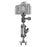 Camera Monitor Mount Wall Ceiling Bracket Double Ball Head 1 / 4 Interface Adjustable Swivel Stand - 1