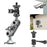 Camera Monitor Mount Wall Ceiling Bracket Double Ball Head 1 / 4 Interface Adjustable Swivel Stand - 2