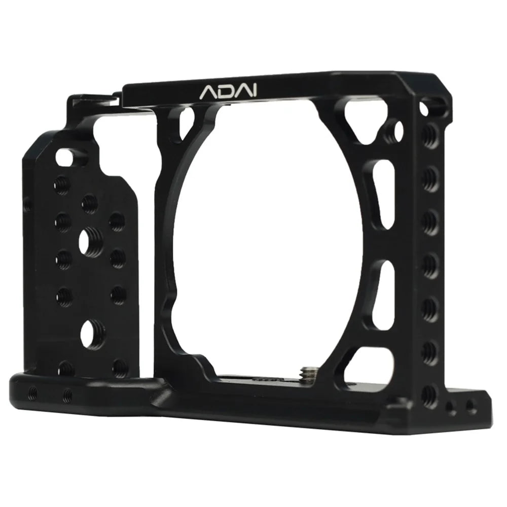 ADAI for Sony A6 SLR Camera Cage Aluminum Alloy Cold Shoe 1 / 4 Screw Hole Expansion Frame - 2