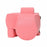 For Nikon Z 50 II Camera Case Palm Texture PU Leather Full Body Protective Cover with Small Circular Pouch - Pink - 2