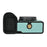 Camera Half Case for Sony A6700 Palm Texture Leather Ergonomic Grip Design Camera Base Protective Cover - Blue - 5