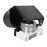 For Sony ZV-E10 Camera Case Vintage PU Leather Full Body Protective Cover with Lens Cap - Black - 6