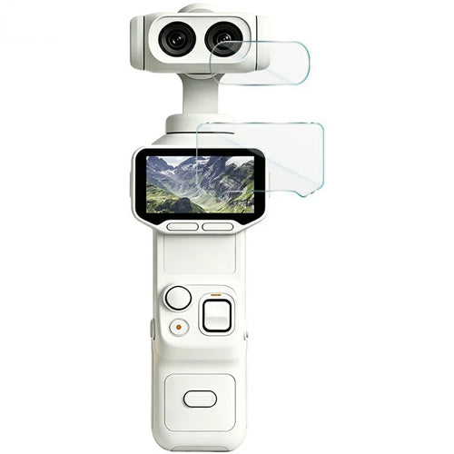 IMAK For Insta360 Luna Ultra Camera Tempered Glass Screen Protector + Lens Protector Kit - 1