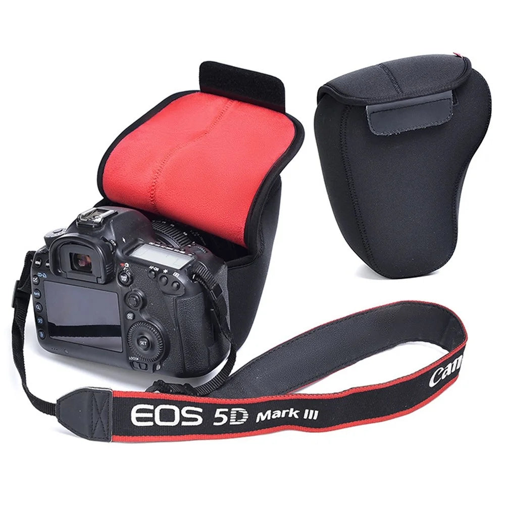 CADEN H6 SLR Camera Storage Bag Protective Pouch Sleeve Shockproof Camera Case, Size: M - 1