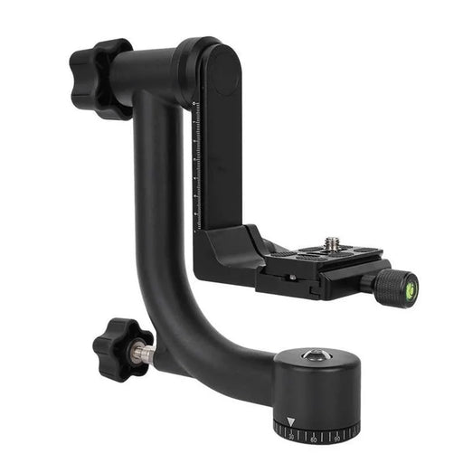 YELANGU A17 360 Degrees Horizontal Scale Aluminum Alloy Camera Gimbal Stabilizer Tripod Connection Stand - 2