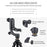 YELANGU A17 360 Degrees Horizontal Scale Aluminum Alloy Camera Gimbal Stabilizer Tripod Connection Stand - 6