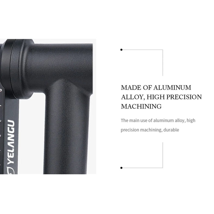 YELANGU A17 360 Degrees Horizontal Scale Aluminum Alloy Camera Gimbal Stabilizer Tripod Connection Stand - 7