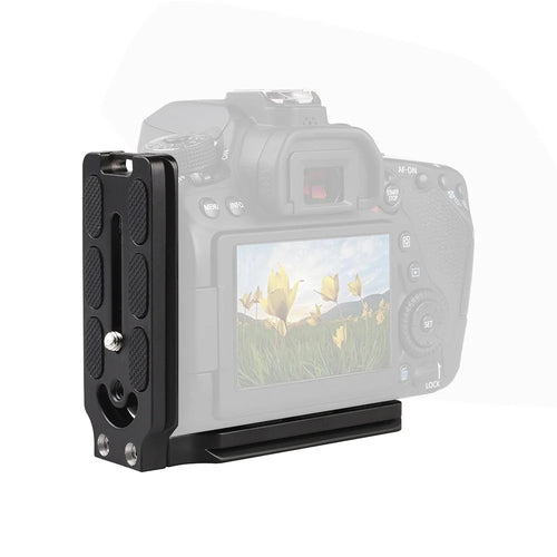 L-shape Bracket for CamFi Quick Release Plate Cold Shoe Connection Vertical Plate Compatible with Tripod Camera Accessories - 1