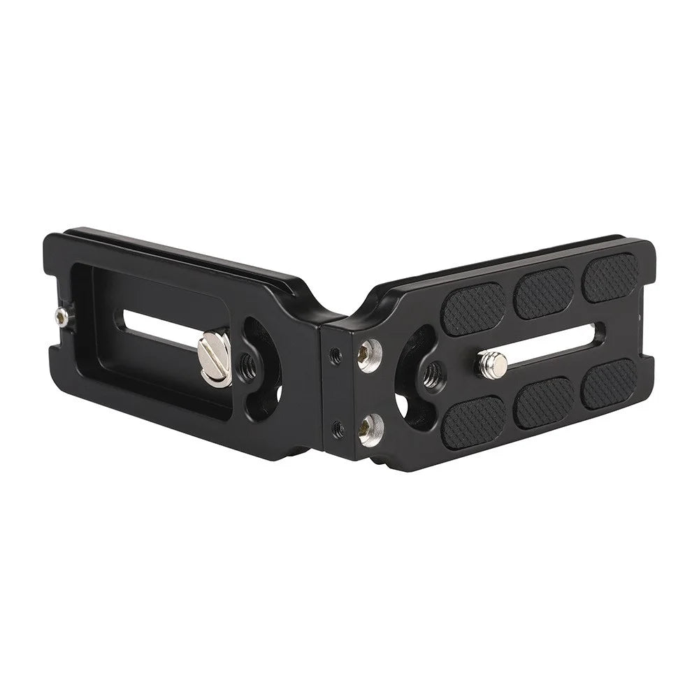 L-shape Bracket for CamFi Quick Release Plate Cold Shoe Connection Vertical Plate Compatible with Tripod Camera Accessories - 4