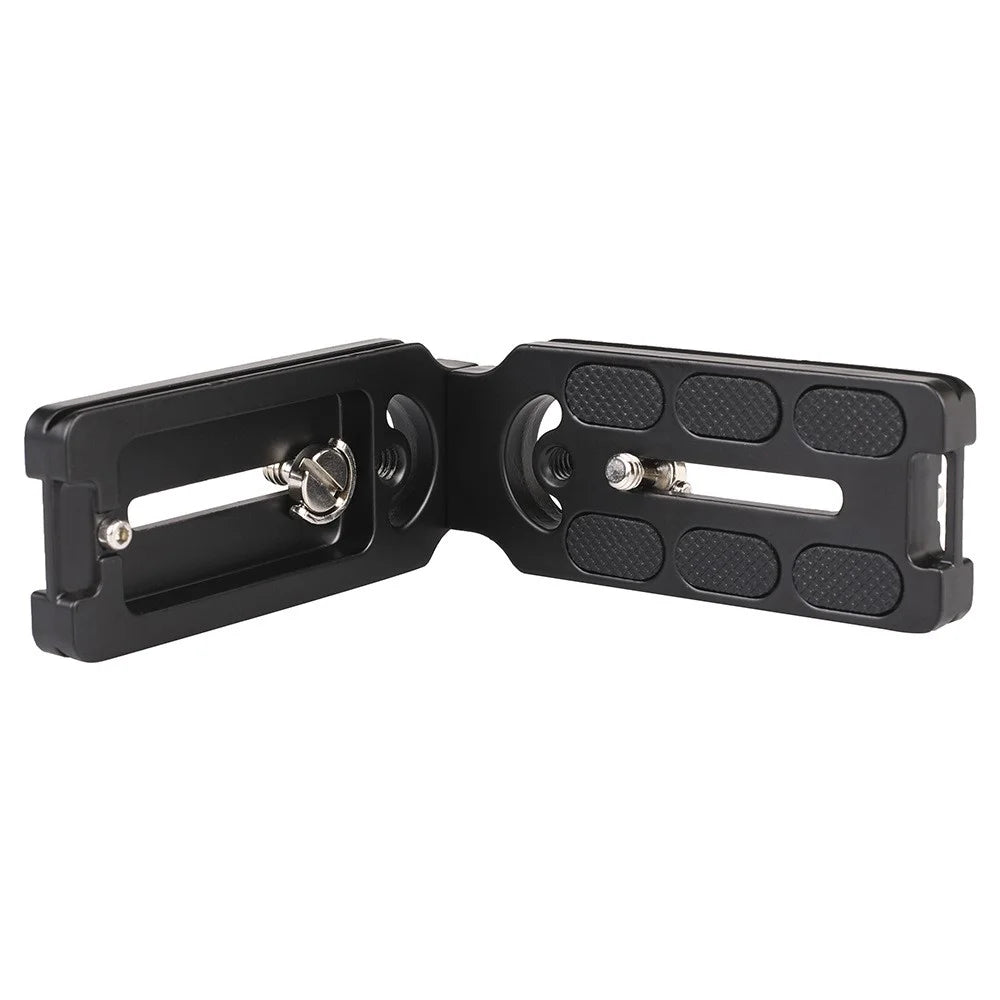 L-shape Bracket for CamFi Quick Release Plate Cold Shoe Connection Vertical Plate Compatible with Tripod Camera Accessories - 5
