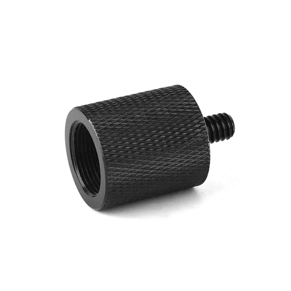 Aluminum Alloy Mic Stand Adapter 5 / 8" Female to 1 / 4" Male Screw Adapter Tripod Screw Converter Compatible with Other 1 / 4"-20 Accessories - 2