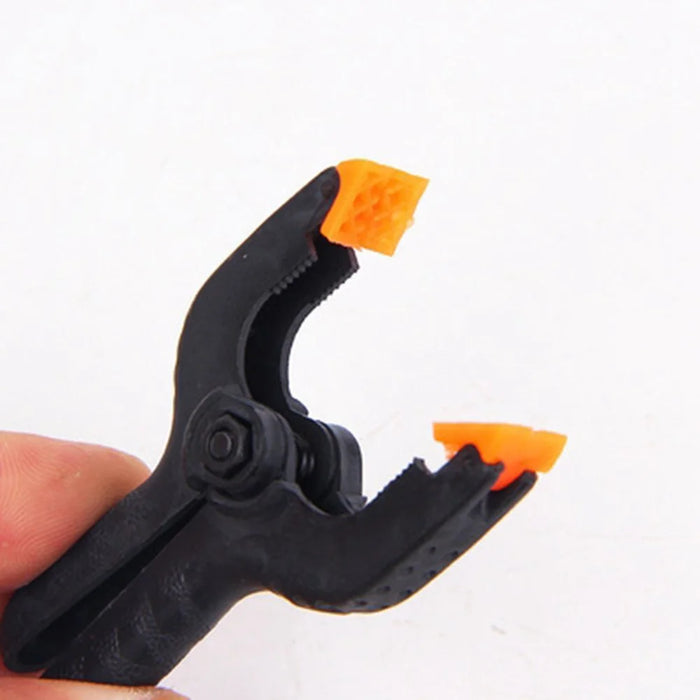 BY-01J Spring Clamp DIY Woodworking Tool Plastic Nylon Clamp Photo Studio Background Spring Clip - 3
