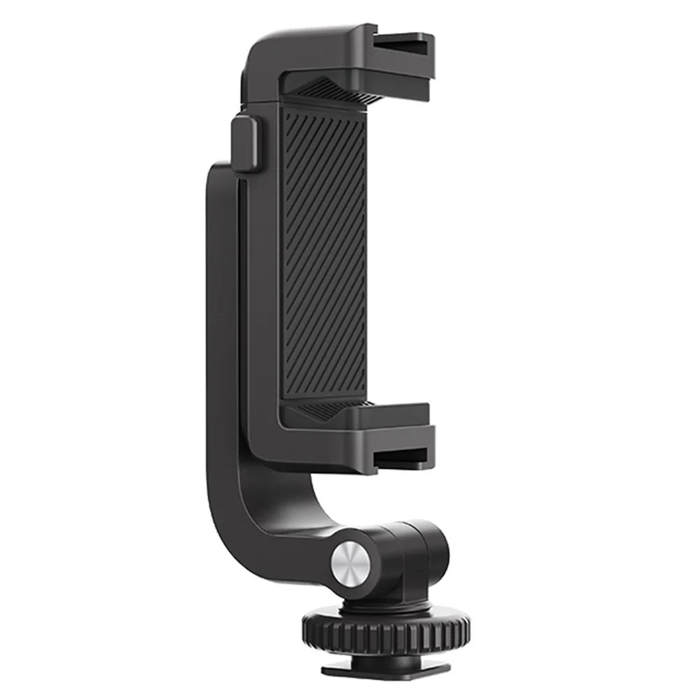 PGYTECH P-CG-140 Portable Phone Holder Clip with Dual Cold Shoe Mount for Live Streaming Video Recording - 1