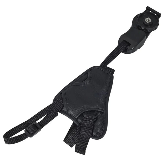 Camera Hand Strap PU Leather Secure Camera Grip Padded Anti-slip Camera Wrist Strap for DSLR SLR Cameras - 2