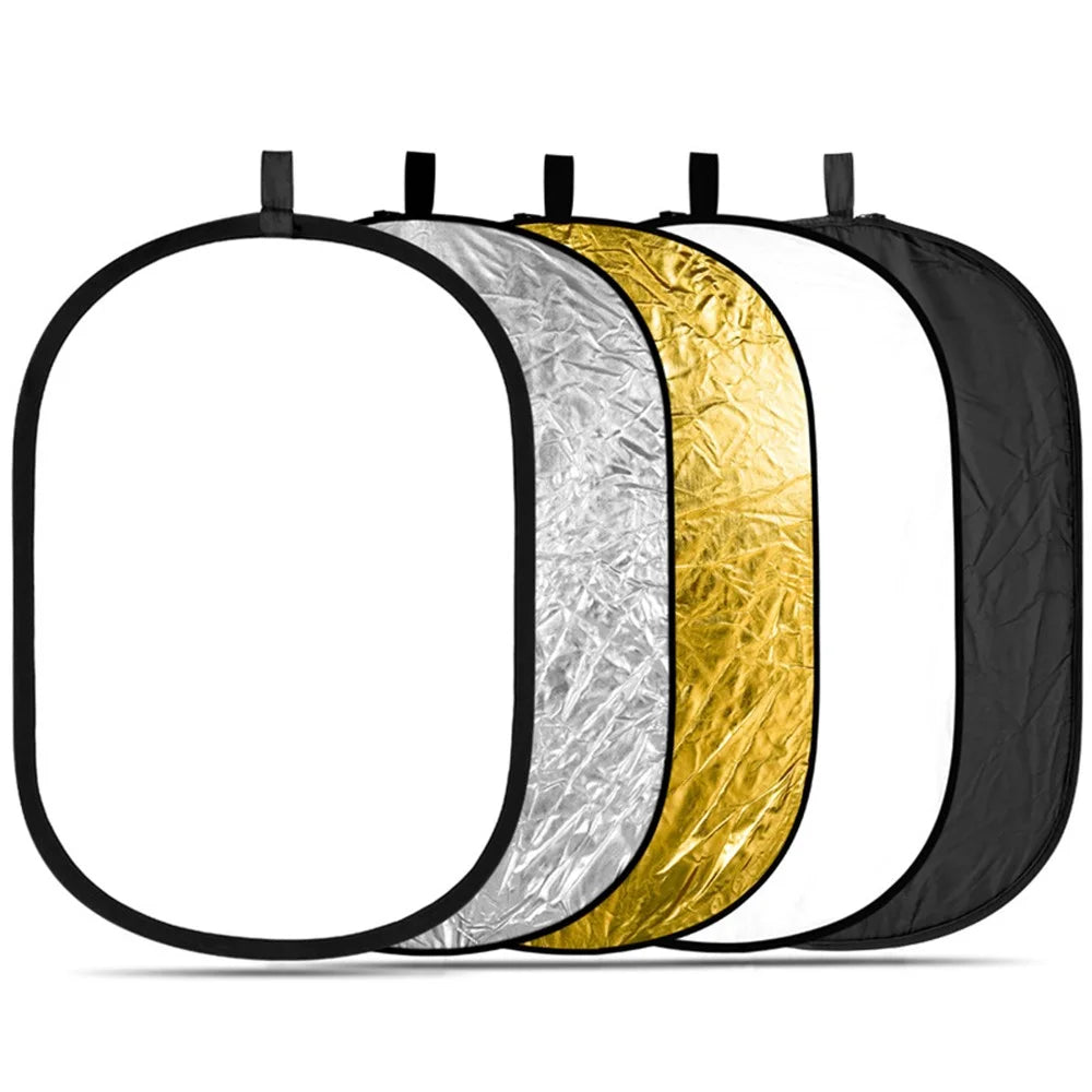 NEEWER N-82 80x120cm 5-in-1 Photography Reflector Portable Light Reflector Photo Studio Accessories - 2