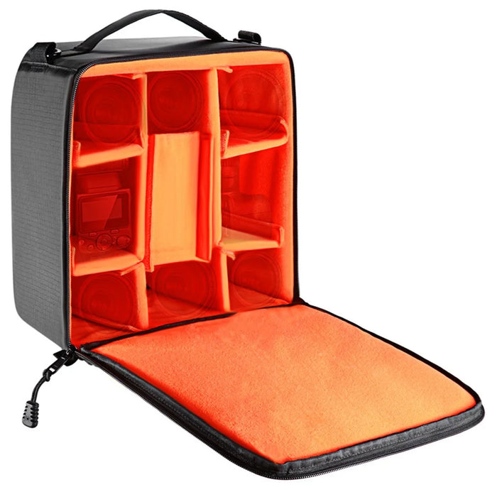 NEEWER NW-980 30x30x17CM Flexible Partition SLR Camera Storage Bag DSLR Shockproof Inside Padded Handbag - 1