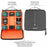 NEEWER NW-980 30x30x17CM Flexible Partition SLR Camera Storage Bag DSLR Shockproof Inside Padded Handbag - 6