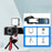 NEEWER For Sony ZV1 Handheld Camera Grip Metal Handle Grip Holder with Quick Release Plate Base - 6
