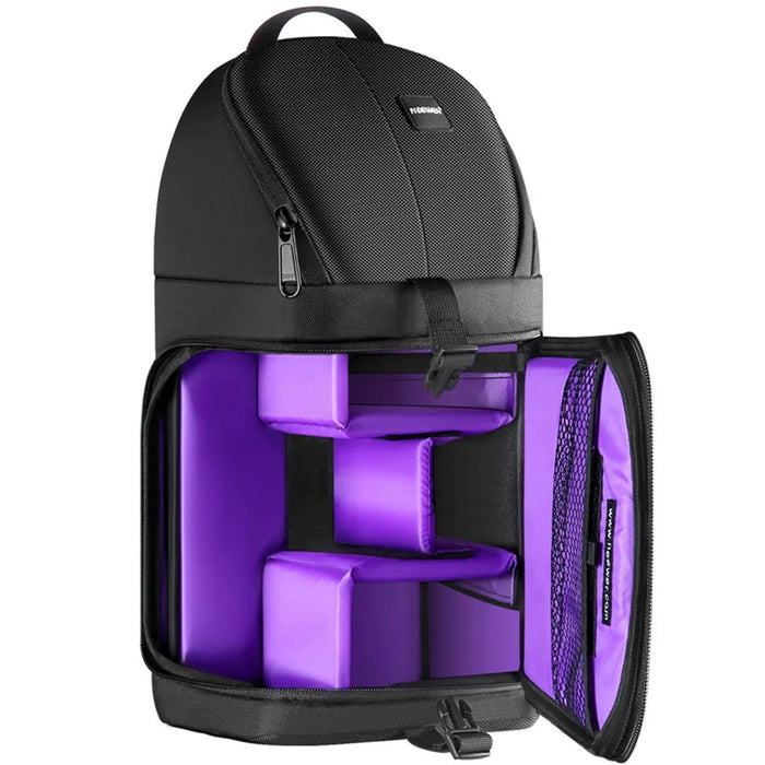 NEEWER NW-XJB02S Large Capacity Camera Carrying Bag Sling Bag Daypack for DSLR Cameras and Lens - Purple - 1