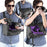 NEEWER NW-XJB02S Large Capacity Camera Carrying Bag Sling Bag Daypack for DSLR Cameras and Lens - Purple - 2