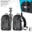 NEEWER NW-XJB02S Large Capacity Camera Carrying Bag Sling Bag Daypack for DSLR Cameras and Lens - Purple - 6