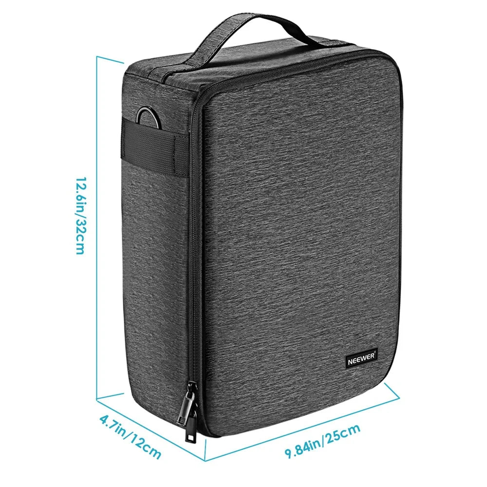 NEEWER NW-747 Digital DSLR Camera Lens Storage Handbag Waterproof Nylon Shoulder Bag - 7