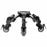 NEEWER NW-600 Middle Size Aluminum Alloy Stretchable Pulley Photography Tripod Mute 3 Wheels Pulley Base - 1