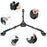 NEEWER NW-600 Large Size Photography Tripod Stretchable Pulley Stand Mute 3 Wheels Aluminum Alloy Pulley Base - 6