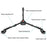 NEEWER NW-600 Large Size Photography Tripod Stretchable Pulley Stand Mute 3 Wheels Aluminum Alloy Pulley Base - 7