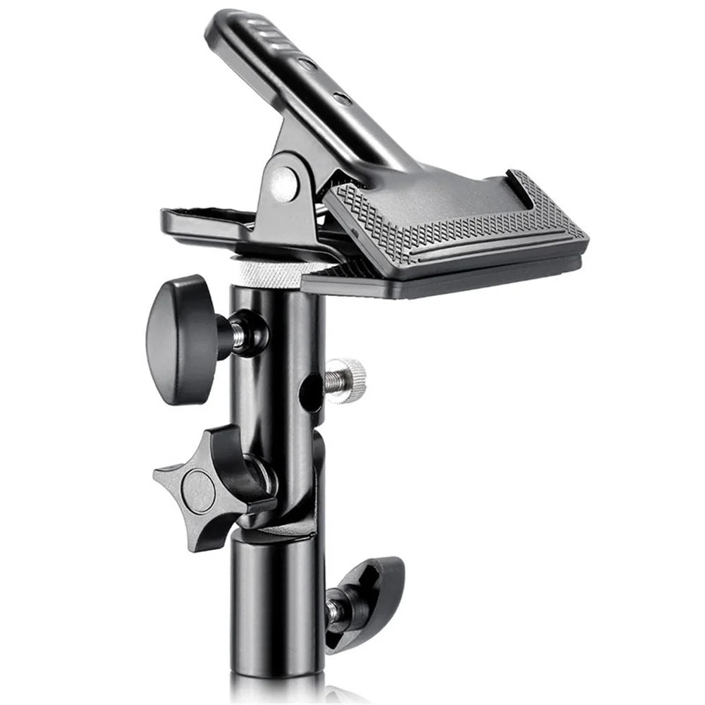 NEEWER NW-176 Reflector Holder Clamp Metal Clip Light Stand Attachment Fix Adapter for Photo Studio - 1