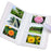 For FujiFilm Instax Mini 12 / 11 / 9 / 8 Camera Accessories 7-in-1 Bundle Kit Include Case, Film Stickers, Desk Frames, Hanging Frame - White - 6