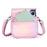 For Fujifilm Instax Mini 12 / 11 / 9 / 8 PU Leather Camera Case Cover Shoulder Bag with 3-inch Album - Aurora Pink - 4