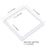 PULUZ PU5131W 20cm Photography Shadowless Bottom Light Lamp Panel for Photo Studio Shoot Tent Box - 2