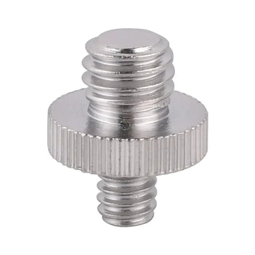 F005 3 / 8 inch to 1 / 4 inch Threaded Camera Tripod Iron Screw Adapter Double Head Mounting Screw Converter - 2